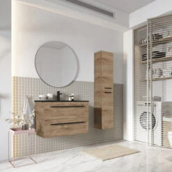 Atlantic kolomkast Stella Canela Eiken -Prachtige Badkamerwinkel 123 1004