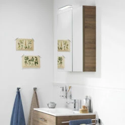 TIGER S-line Spiegelkast 60cm Chalet Eiken -Prachtige Badkamerwinkel 123 1082