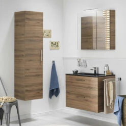 TIGER S-line Spiegelkast 60cm Chalet Eiken -Prachtige Badkamerwinkel 123 1083