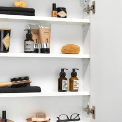 Tiger Spiegelkast S-Line 80cm Sneeuwwit -Prachtige Badkamerwinkel 123 1089