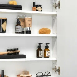 Tiger Spiegelkast S-Line 60cm Sneeuwwit -Prachtige Badkamerwinkel 123 1099