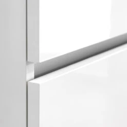 Tiger Karlo Badkamermeubel 120 Cm Hoogglans Wit Met Wastafel Zwart -Prachtige Badkamerwinkel 123 1122