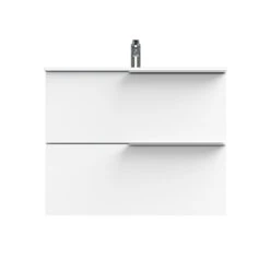 Tiger Badmeubelset Pocket 80 Cm Met 2 Lades Wit -Prachtige Badkamerwinkel 123 1320