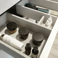 Tiger Badmeubelset Pocket 80 Cm Met 2 Lades Wit -Prachtige Badkamerwinkel 123 1326