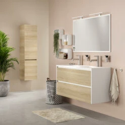 Tiger Reverse Meubelset 120 Cm Met 2 Lades Naturel Eik / Mat Wit Inclusief Oval Wastafel Dubbel Hoogglans Wit 19 Tiger Reverse Meubelset 120 Cm Met 2 Lades Naturel Eik / Mat Wit Inclusief Oval Wastafel Dubbel Hoogglans Wit -Prachtige Badkamerwinkel 123 1355