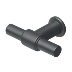 Tiger Maryport Badkamermeubelset 120 Cm Mat Zwart Met Licht Eiken Houten Wasblad, Keramische Opzetkommen En Matzwarte Grepen -Prachtige Badkamerwinkel 123 1365