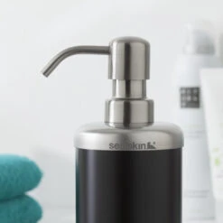 Sealskin Zeepdispenser Acero Zwart -Prachtige Badkamerwinkel 123 140