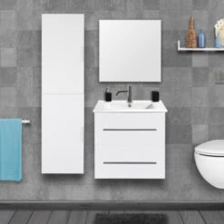 Shout Badmeubelset Compleet Wit -Prachtige Badkamerwinkel 123 1538