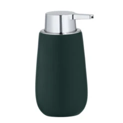 Wenko Keramische Zeepdispenser Badi Donkergroen -Prachtige Badkamerwinkel 123 1660