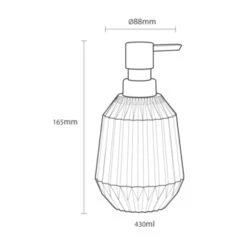 Sealskin Zeepdispenser Arte Wit -Prachtige Badkamerwinkel 123 1692