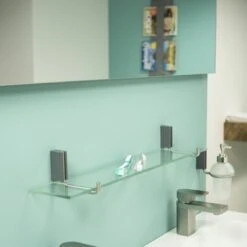 Tiger Planchet Cliqit Donkergrijs RVS -Prachtige Badkamerwinkel 123 1694