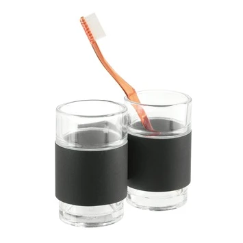 Tiger Dubbele Bekerhouder Nomad Hangend Met Bekers Zwart 3 Tiger Dubbele Bekerhouder Nomad Hangend Met Bekers Zwart