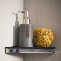 Sealskin Pierra Zeepdispenser Grijs 12 Sealskin Pierra Zeepdispenser Grijs -Prachtige Badkamerwinkel 123 1768