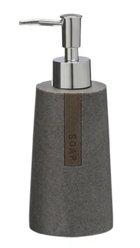 Sealskin Pierra Zeepdispenser Grijs 7 Sealskin Pierra Zeepdispenser Grijs - Afbeelding 5