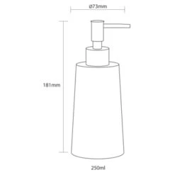 Sealskin Pierra Zeepdispenser Grijs 14 Sealskin Pierra Zeepdispenser Grijs -Prachtige Badkamerwinkel 123 1770