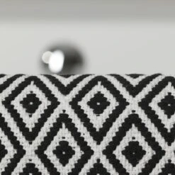 Sealskin Badmat Trellis Zwart 60x90cm -Prachtige Badkamerwinkel 123 183