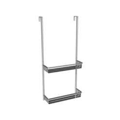 Allibert Coperblink Doucherek Met 2 Plankjes Chroom