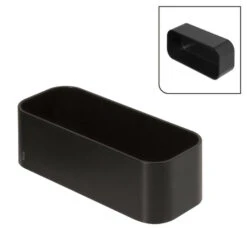 Tiger Wandrek/douchemand 2-store 25cm Zwart -Prachtige Badkamerwinkel 123 1910