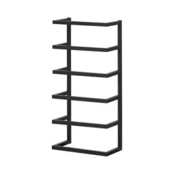 Sealskin Carré Handdoekrek Groot Zwart -Prachtige Badkamerwinkel 123 1952