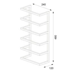 Sealskin Carré Handdoekrek Groot Zwart -Prachtige Badkamerwinkel 123 1955