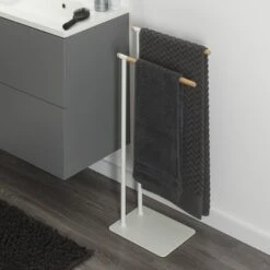 Sealskin Handdoekrek Brix Metaal Wit 17 Sealskin Handdoekrek Brix Metaal Wit -Prachtige Badkamerwinkel 123 1979