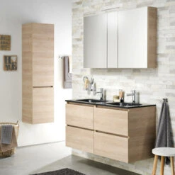 TIGER S-line Spiegelkast 120 Naturel Eik -Prachtige Badkamerwinkel 123 199