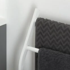 Sealskin Handdoekrek Modern Metaal Wit -Prachtige Badkamerwinkel 123 2009