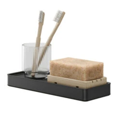 Tiger Planchet Carv 28 Cm Zwart -Prachtige Badkamerwinkel 123 2124