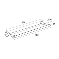 Tiger Planchet Boston Chroom -Prachtige Badkamerwinkel 123 2135