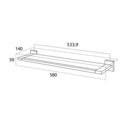 Tiger Planchet Items RVS -Prachtige Badkamerwinkel 123 2139