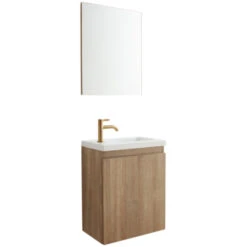 Allibert Fonteinmeubel Portopack Eiken 40cm -Prachtige Badkamerwinkel 123 214