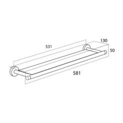 Tiger Planchet Boston RVS -Prachtige Badkamerwinkel 123 2207