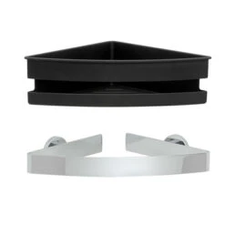 Tiger Noon Hoek Douchemand 22 X 8 X 22 Cm Chroom -Prachtige Badkamerwinkel 123 2266