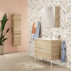 TIGER S-line Spiegelkast 60 Naturel Eik -Prachtige Badkamerwinkel 123 227