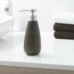 SEALSKIN Tiger Zeepdispenser Miyagi Hoog Wood -Prachtige Badkamerwinkel 123 2330