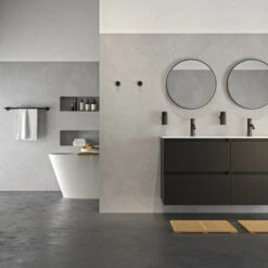 Tiger Zeepdispenser Noon Medium Zwart -Prachtige Badkamerwinkel 123 2360