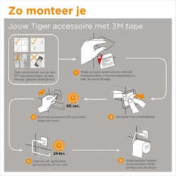 Tiger Zeepdispenser Colar Hangend Chroom -Prachtige Badkamerwinkel 123 2375