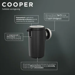 Tiger Zeepdispenser Cooper 175ml 12 Tiger Zeepdispenser Cooper 175ml -Prachtige Badkamerwinkel 123 2392
