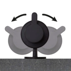 Tiger Zeepdispenser Hangend Tune Zwart -Prachtige Badkamerwinkel 123 2401