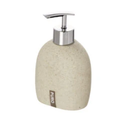 Wenko Zeepdispenser Puro Beige -Prachtige Badkamerwinkel 123 2427