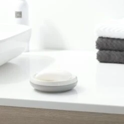 Sealskin Schaal Sphere Porcelein Licht Grijs -Prachtige Badkamerwinkel 123 2519