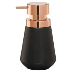 Sealskin Zeepdispenser Conical Porcelein Zwart