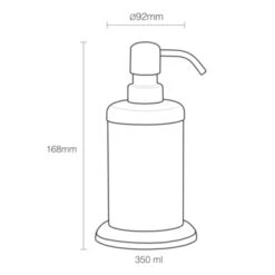 Sealskin Acero Zeepdispenser Wit -Prachtige Badkamerwinkel 123 2599