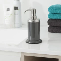 Sealskin Acero Zeepdispenser Grijs 13 Sealskin Acero Zeepdispenser Grijs -Prachtige Badkamerwinkel 123 2609