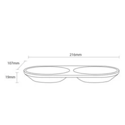 Sealskin Zeepbakje Conical Porselein Blauw 17 Sealskin Zeepbakje Conical Porselein Blauw -Prachtige Badkamerwinkel 123 2658