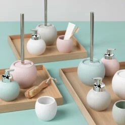 Sealskin Zeepdispenser Convex Lichtgrijs 13 Sealskin Zeepdispenser Convex Lichtgrijs -Prachtige Badkamerwinkel 123 2689