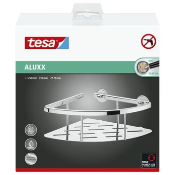 Tesa Doucherek Aluxx Hoek Enkel Met Bodemplaat 4 Tesa Doucherek Aluxx Hoek Enkel Met Bodemplaat - Afbeelding 2