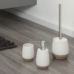 Sealskin Zeepdispenser Braid Wit -Prachtige Badkamerwinkel 123 2808