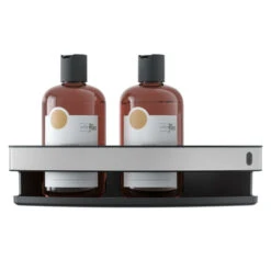 Tiger Hoekdouchemand Cooper 21 Cm RVS/zwart -Prachtige Badkamerwinkel 123 2871