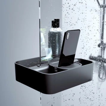 Tiger Douchemand Voor Douchewand 2-store Zwart 12 Tiger Douchemand Voor Douchewand 2-store Zwart - Afbeelding 10